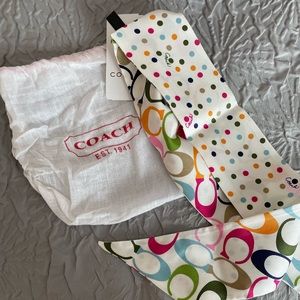 NWT Coach Scarf